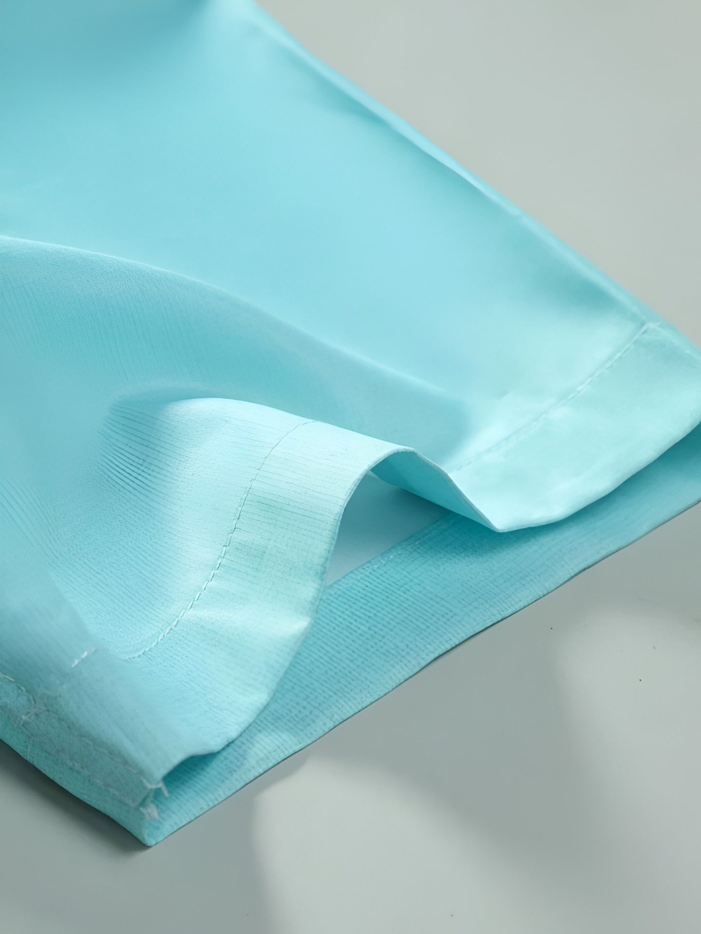 Ocean Blue Lycra Half Sleeve Shirt