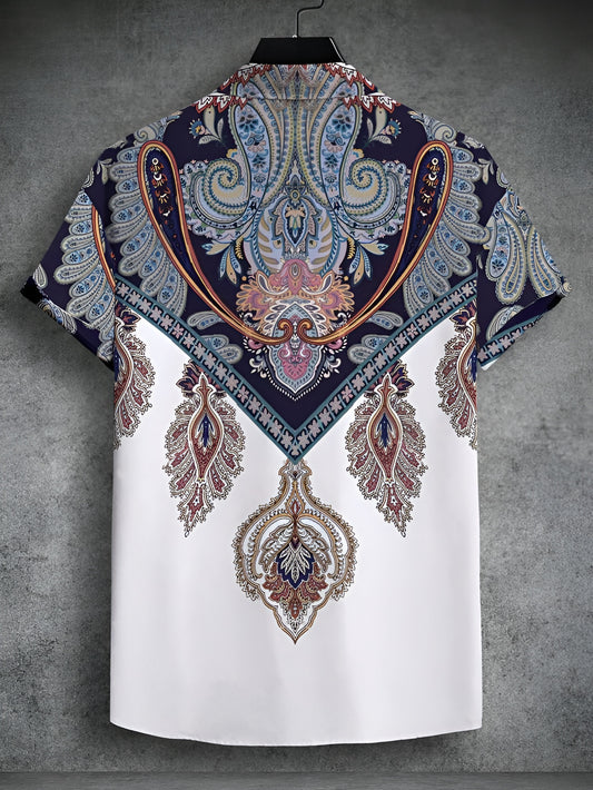 White Lycra Half Sleeve Shirt