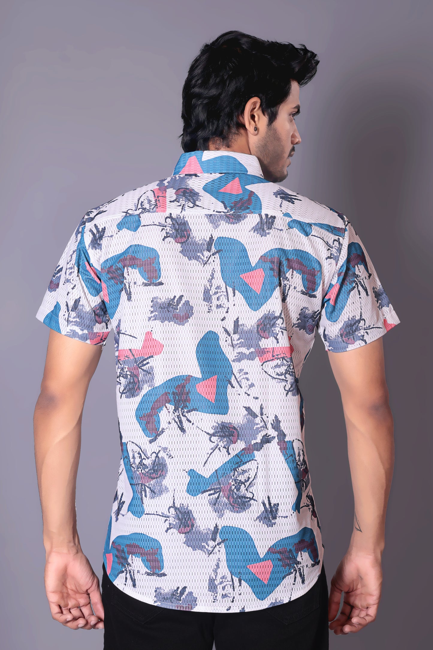 Skyblue color Half Sleeve Shirt