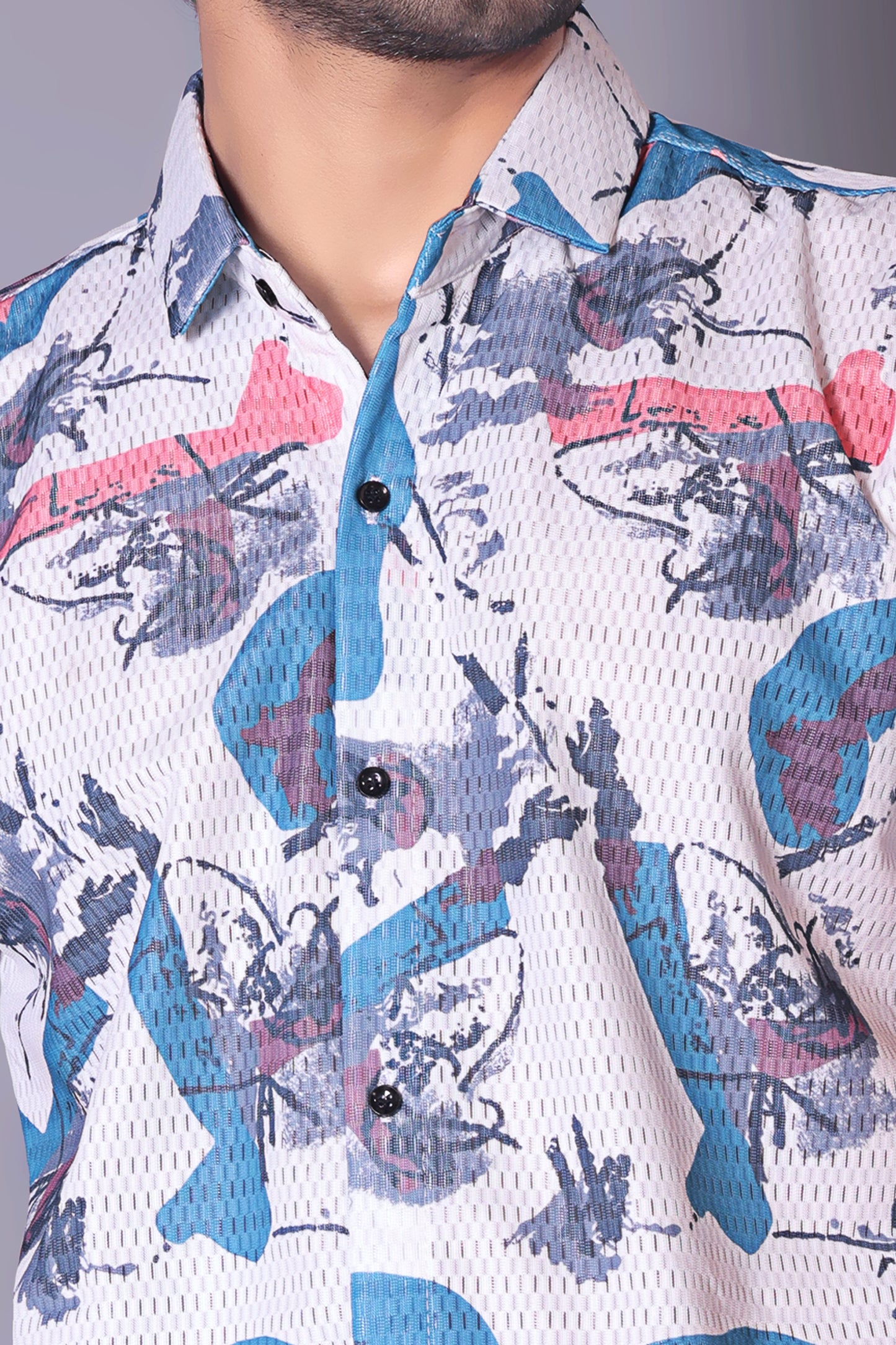 Skyblue color Half Sleeve Shirt