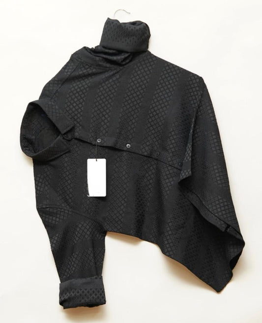 Falcone Black Color Full Sleeve Shirt
