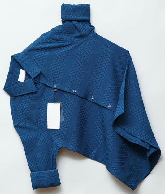 Falcone Nevy Blue Color Full Sleeve Shirt