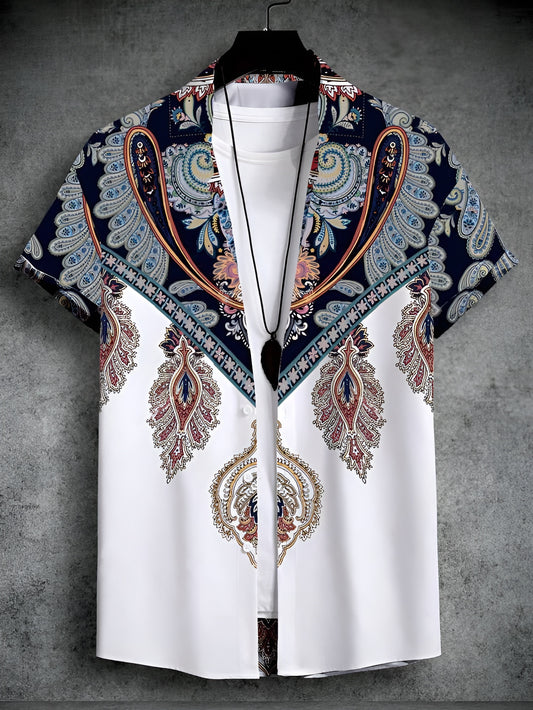 White Lycra Half Sleeve Shirt